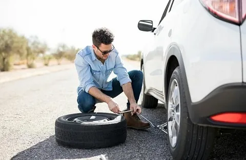 Flat Tire Change-Repair